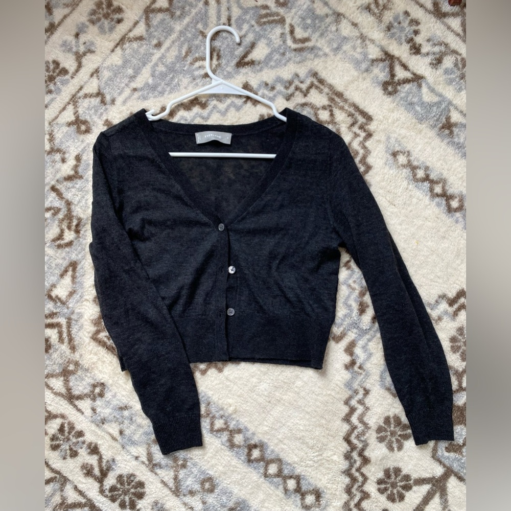 Everlane: The Featherweight Alpaca Cardigan - Small